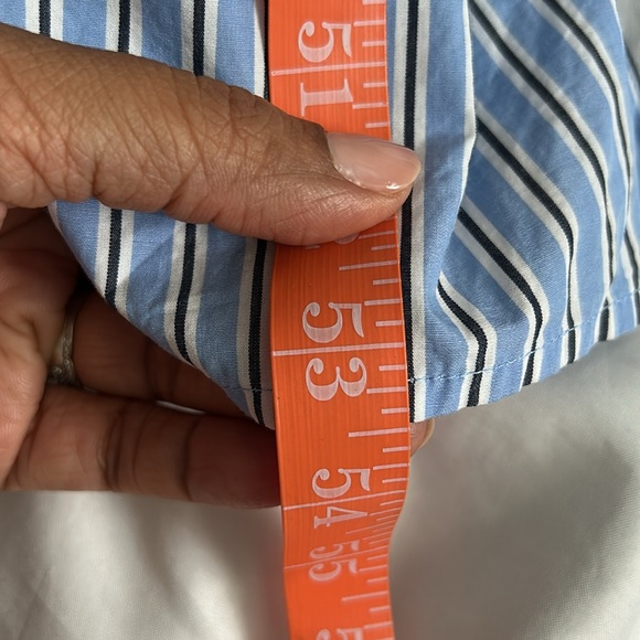 J. Crew | A-line midi dress in striped cotton poplin - Picture 13 of 13